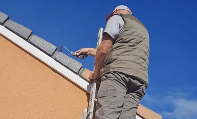 Peinture d’un toit d’une maison à Annonay