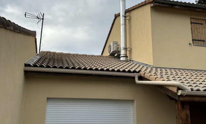 Ravalement de façade d'une maison à Romans-sur-Isere