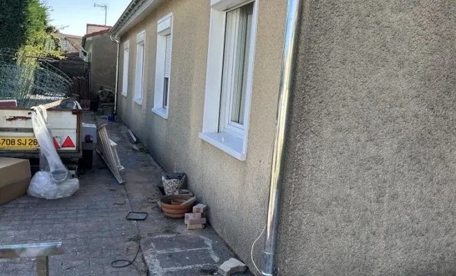 Rénovation passe de toit et pose gouttière 