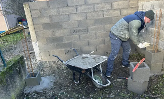 Création d’un abris de jardin à romans sur Isère 