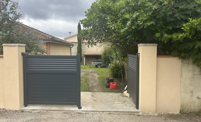 Rénovation d’un mur de clôture à Valence 