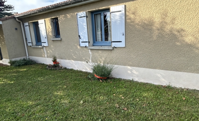 Rénovation des façades d’une maison à Valence 