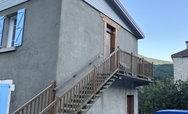 Rénovation de façade d’un immeuble à Villard de Lans , Romans-sur-Isère, Alexis Echinard