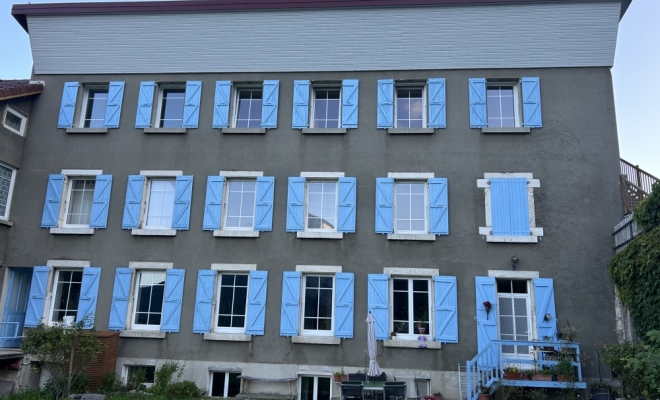 Rénovation de façade d’un immeuble à Villard de Lans , Romans-sur-Isère, Alexis Echinard