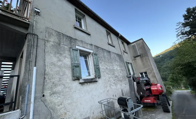 Rénovation de façade d’un immeuble à Villard de Lans 