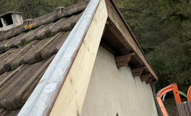 Peinture et habillage des passes de toit à Romans sur Isère