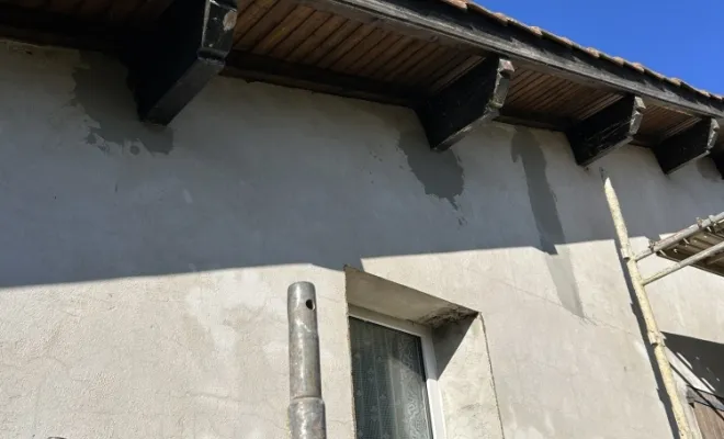 Rénovation d'une facade et des planches de rives à Romans sur Isère